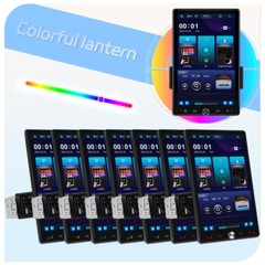 Wireless Apple CarPlay 10.4″ Single 1DIN Car Stereo Rotatable Touch Screen Radio