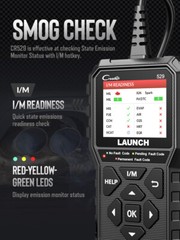 Check Engine Light Emission Test EOBD OBD2 Scanner Code Reader as Foxwell NT301
