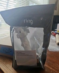 NEW SEALED Wall Mount for Ring Cameras & Solar Panels White FREE SHIPPING!!