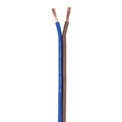 12 Gauge CCA Car Audio Speaker Wire – 100 Feet (Matte Brown/Blue)