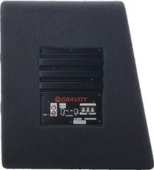 Gravity G12BD 12″ Active Powered Car Subwoofer+Sub Enclosure Bandpass Subwoofer