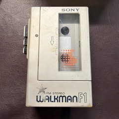 Sony Walkman WM-F1 FM Stereo Cassette Player Radio Vintage – Untested ASIS