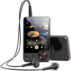 128GB MP3 Player with Bluetooth – MECHEN D53 Portable MP3 Touch Screen Music Pla