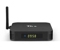 TX6 4K Android 9.0 TV Box Allwinner H6 4GB+32GB Dual Band WiFi Media Player