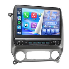 For Jeep Wrangler 2007-2017 Car Stereo Apple CarPlay Android 13 Radio GPS Navi