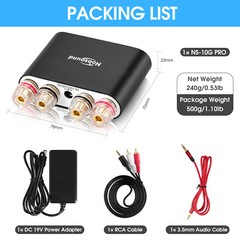 Nobsound Mini Bluetooth DSP Digital Power Amplifier HiFi Stereo Home Audio Amp