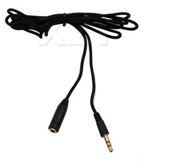 5m 3.5mm Stereo Jack Headphone Extension Cable Male to Female Audio Lead 3.5 HQ