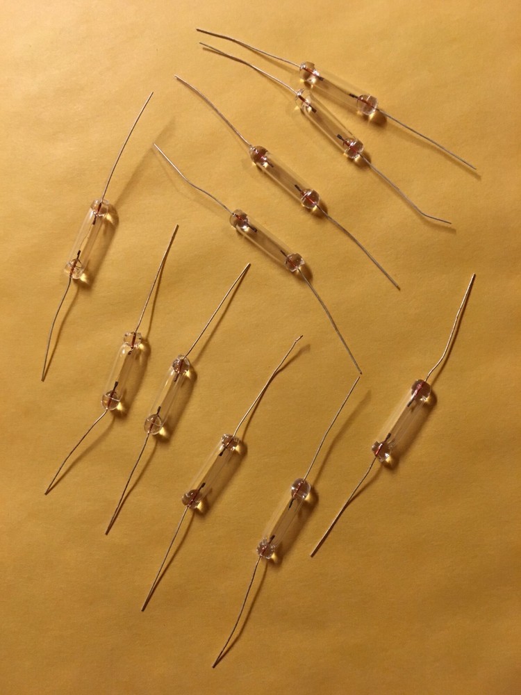 (10) LAMPS 8v -100mA AXIAL INCANDESCENT VU METER /Tascam BR LIGHTS BULBS – Teac