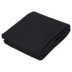 Black Speaker Mesh Grill Stereo Fabric Dustproof 100cm x 150cm 39″ x 59″