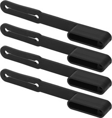 Calvana (4-Pack) Vehicle-Side 5-Pin Flat Trailer Wiring Harness Connector Dust