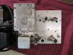 Vintage Home Brew HomeMade HAM Radio Tube Type Transmitter