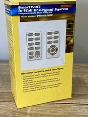 Xantech SmartPad3 In-Wall IR Keypad System Programmable Dual Gang Kit PM110KITRP