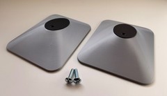 Desktop Speaker Stands for KEF LSX I and II – Black/Silver/White