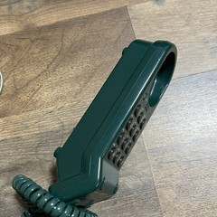 Vintage Sony IT-B3 Telephone Corded Landline Dark Green Slim Retro VTG