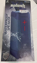 Zero Statik Splash Waterproof Bluetooth Speaker – 10 Hours Music Playtime#0615EH