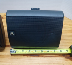 Pair of Acoustic Research AR Wall Mountable 2way Speakers Black