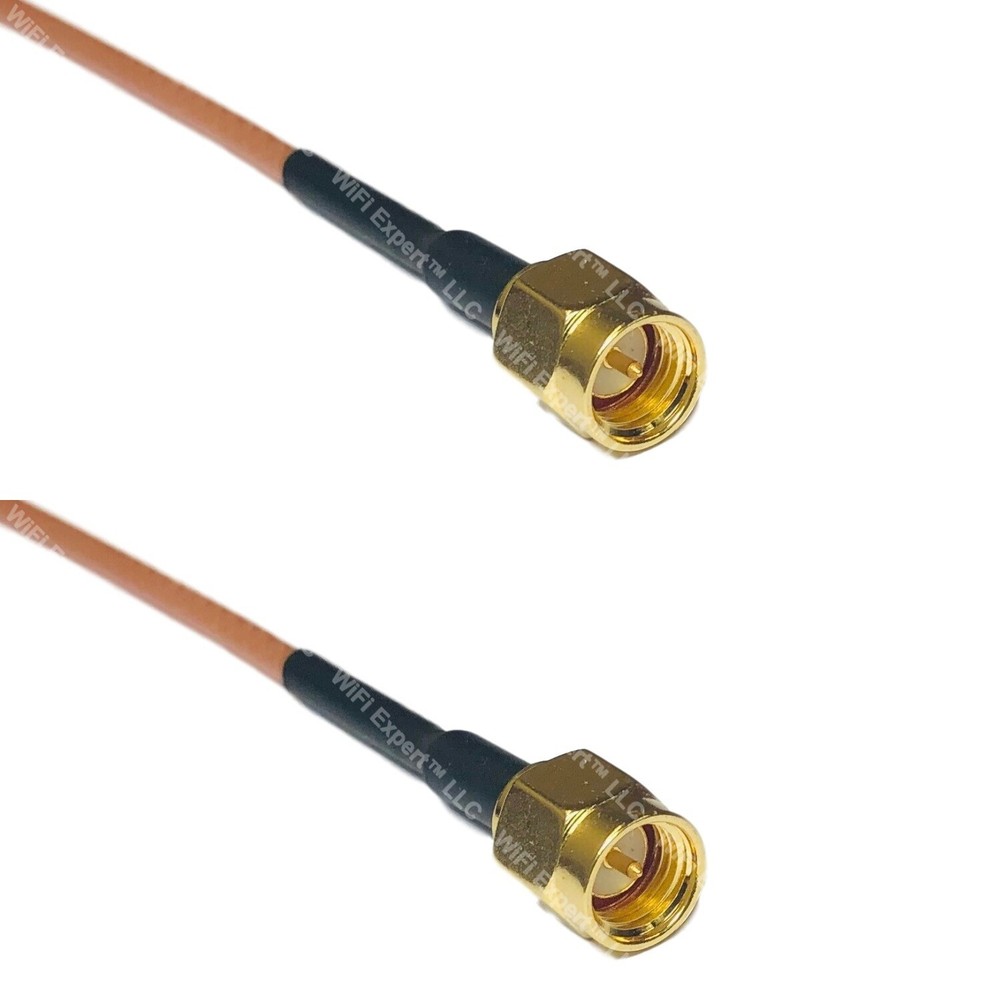 RG316 SMA MALE to SMA MALE Coax RF Cable FAST-SHIP LOT