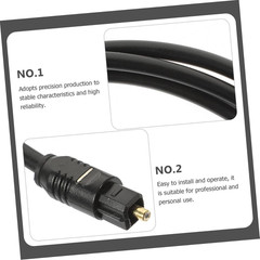 6FT Digital Fiber Optic Audio Cable Cord Optical TosLink for TV DVD AMP USA Lot