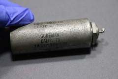 Vintage Gudeman 1.0 uF 600V DC Oil PIO Capacitor 1uF Tube Amp Tested Good