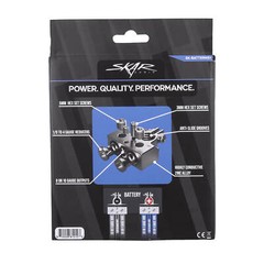 NEW SKAR AUDIO X2 1/0 TO 4 GAUGE TO X2 8 TO 10 GAUGE (+/-) BATTERY TERMINALS
