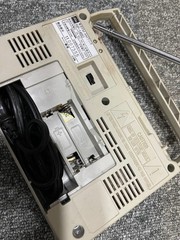 TOSHIBA RP-1460 FM AM RADIO FM 76-108MHz AM 530-1600kHz AC100V 50/60Hz 5W DC3V
