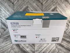 EverFocus EZ930 Analog Outdoor IR Bullet Camera UNTESTED