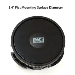 USA Gear Universal Adjustable Vehicle Cup Holder Adapter w/Suction Mount Surface