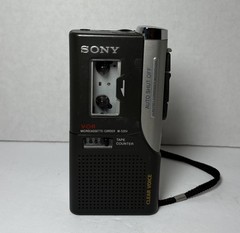 Sony VOR Microcassette-Corder M-535V Clear Voice Recorder Untested Free Shipping