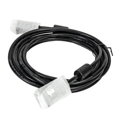 NEW 17ft SVGA 15pin VGA Male Extension Shield Cable Monitor PC TV Cord Black