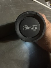 Blue Tees Portable Bluetooth Speaker Cylindrical Black Mini Speaker