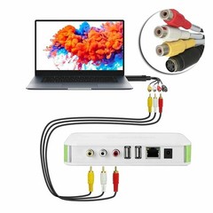 VHS to Digital Converter,USB 2.0 Video Converter Capture Card,RCA to USB Audi…