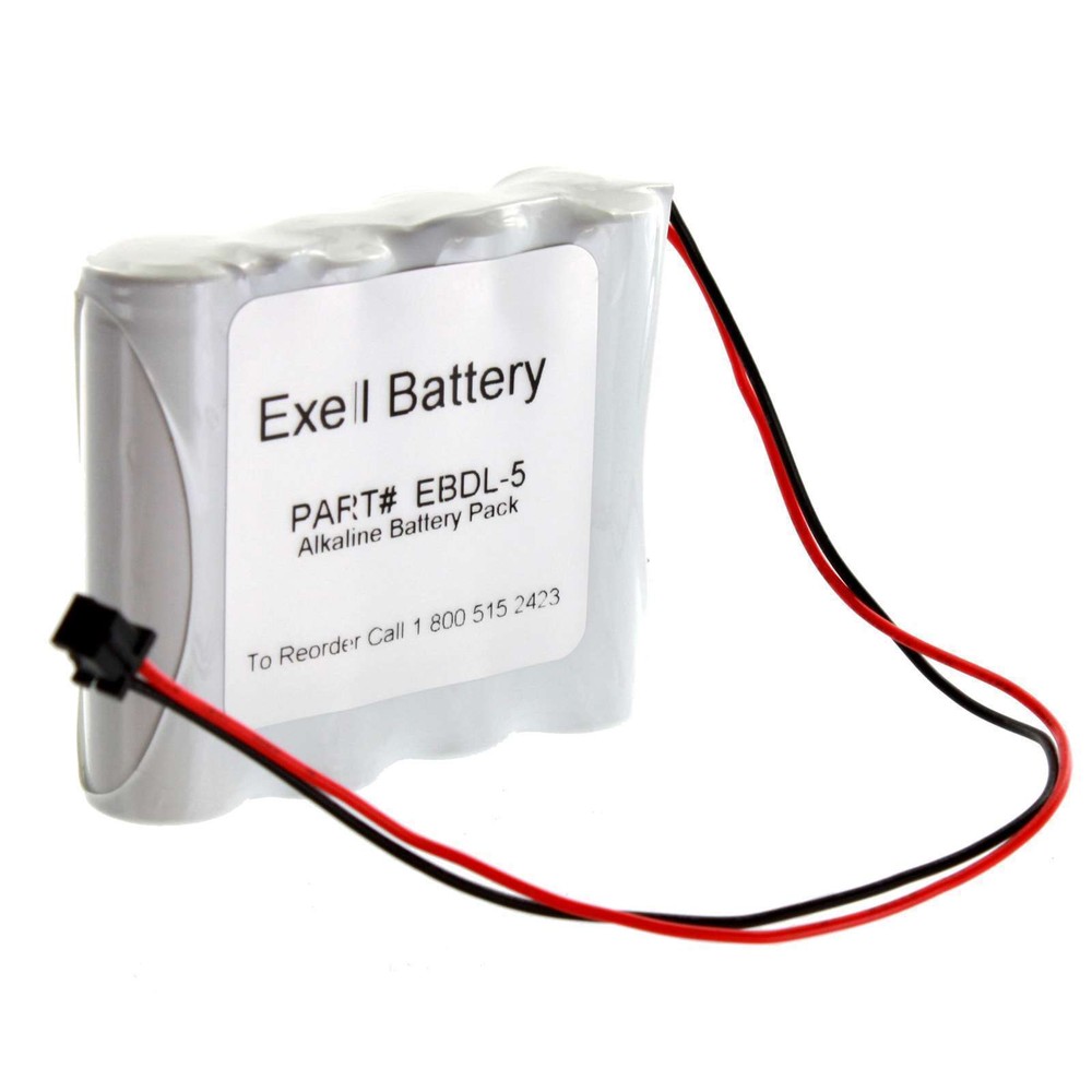 Exell Battery Door Lock 6V Battery Fits Saflok and Intellis S7400-12 USA SHIP