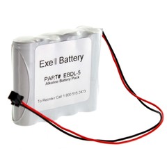 Exell Battery Door Lock 6V Battery Fits Saflok and Intellis S7400-12 USA SHIP
