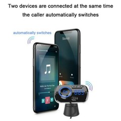 Handsfree Wireless Bluetooth FM Transmitter Car Kit Mp3 Player with USB Charger