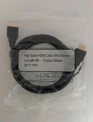 (10-Pack) HDMI 6FT CABLE 24K GOLD PLATED 4K TRIPLE SHIELD ARC Type A