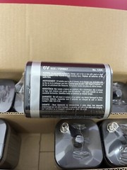 Box of 12 Eveready 1209 6V Lantern Battery Heavy Duty Spring Top Factory Case
