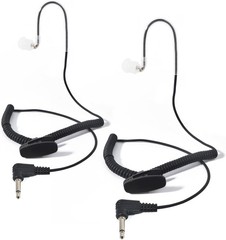 3.5mm Surveillance Balanced Armature Earpiece, Listen Only Headset for Walkie…