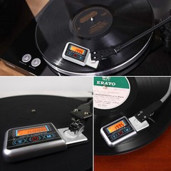 Professional 0.005g/100g Turntable Stylus Force Gauge Scale for Phono Cartridge