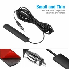 Car AM FM Radio Stereo Hidden Antenna Stealth For Vehicle Truck Motorcycle Boat