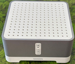 Sonos Connect:Amp Digital Media Streamer – White/Gray (CTAZPUS1)