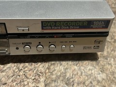 Vintage Panasonic DVD Recorder Player HDD Hard Drive Burner DVR DMR-E80H Read