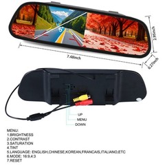 3rd Third Brake Light Backup Camera for Chevrolet/GMC Savana 2500 3500 2003-2019