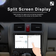 Apple Carplay Android 15 Car Stereo Radio GPS Navi + Cam For Honda CRV 2007-2011