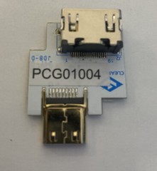 Mini HDMI Male to Standard HDMI Female Adapter PCB 1080p