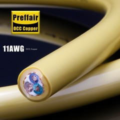 1M OCC Copper Audio Power 3Core Power Cable HiFi Bulk Cord Power Wire DIY