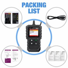 LAUNCH Creader 3001 Full OBD2 Scanner Car DTC Fault Code Reader Diagnostic Tool