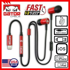 iPhone Wired Earphones Headphones Earbuds MIC For iPhone 8 X 11 12 13 14 Pro Max