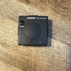 HDMI Mini Switcher 3-Way, Supports 1080p 2k 1440p, 12-Bit Deep Color