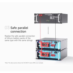 Daly BMS 15A Parallel 4S 8S 12S 16S 12V 24V 48V 40-500A for Li-ion LiFePo4 AUS