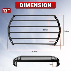 Metal Car Bar Grille Audio 12 Inches Speaker Subwoofer Grill Grille Cover 6 B